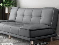 Sofá Cama Resistente a Arañazos de Gatos, un Mueble Versátil y Plegable para la Sala de Estar o el Dormitorio, que Sirve como Sofá Biplaza Sencillo