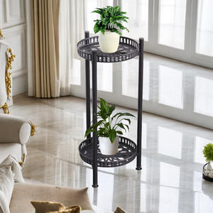 Low MOQ Indoor Home Decor Baumform Metall Pflanzenst änder Platzsparender Blumen ständer für Balkone & Garten - Product Image 3