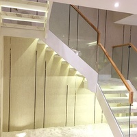DAIYA escaliers en granit avec carreaux de marbre pour les escaliers en marbre design