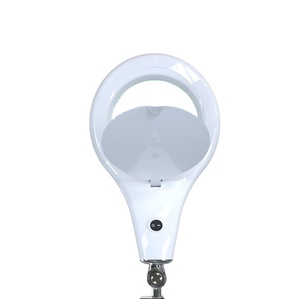 Factory Wholesale LED Magnifying Lamp with <b>Clamp</b> 5X 10X Adjustable Arm <b>Light</b> for Workbench Repair Jewelry Reading - Product Image 6