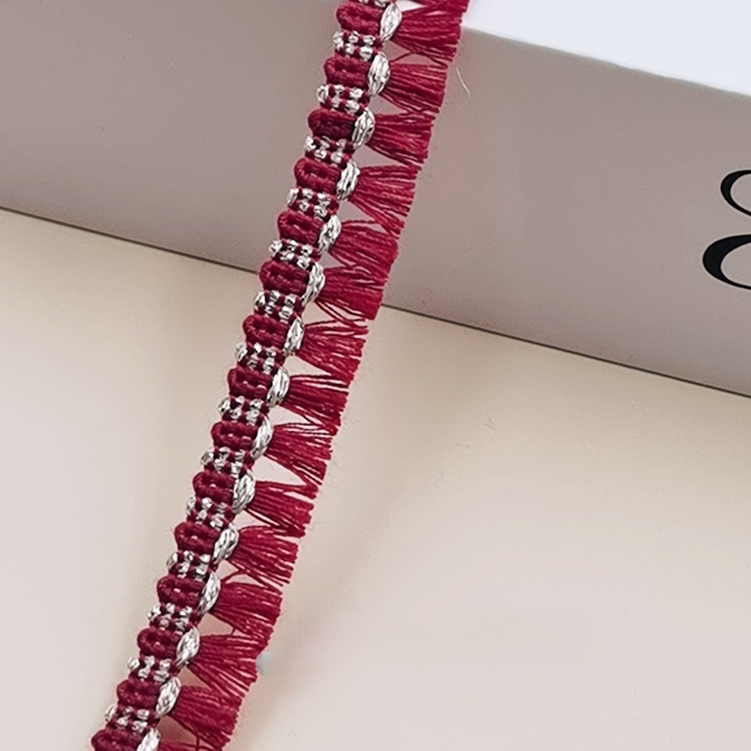 12 cm-magenta-100 yards par pièce-f rouge violacé