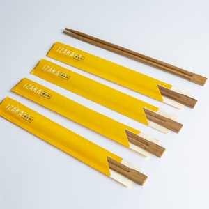 Bán Buôn Trung Quốc Giá Chất Lượng Cao Biểu Tượng Tùy Chỉnh In Dùng Một Lần Cặp Song Sinh Vòng Tensoge Tre Đũa Với Tăm - Product Image 4