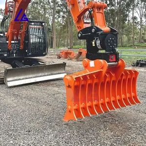 Râteau pour excavatrice LG pour le défrichement des terres agricoles et de construction, compatible avec les excavatrices de 1 à 50 tonnes - Product Image 6