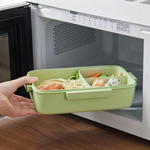 Portable En Plastique Déjeuner Récipient de Nourriture de Pique-Nique Camping <span class=keywords><strong>Micro</strong></span>-ondes Cuisine Vaisselle <span class=keywords><strong>Hermétique</strong></span> boîtes De Rangement - Product Image 5