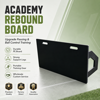 Panneau de rebond d'entraînement de football pliable résistant aux intempéries et aux chocs, rebond automatique, facile à transporter pour usage exclusif