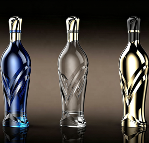 Bouteille en verre pour spiritueux (Vodka, Rhum, <span class=keywords><strong>Tequila</strong></span>, <span class=keywords><strong>Agave</strong></span>, Brandy) 750 ml vide, sérigraphie - Product Image 5