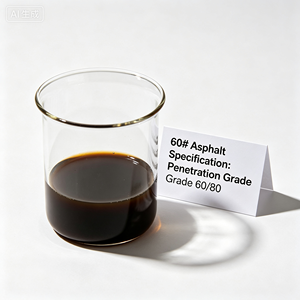 Penetration Grade 60# Petroleum Asphalt <b>Bitumen</b>, Hot Mix Road Construction Raw Material for Highway Pavement, Factory Bulk Drum - Product Image 3