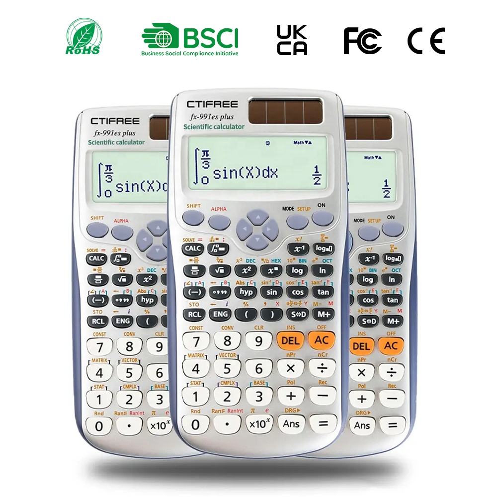 Casio Scientific Calculator 240 Functions Black Plastic