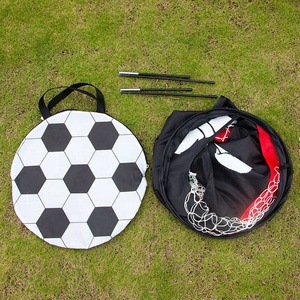 Équipement d'entraînement portable 2-en-1 Gym à domicile pour enfants Équipement de sport en plein air Buts de football pop-up et filet de football <span class=keywords><strong>Mini</strong></span> Gate - Product Image 3