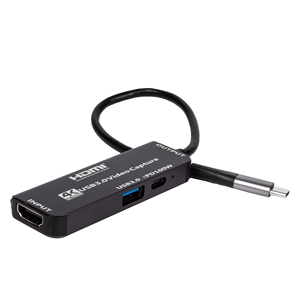 Carte d'acquisition vidéo PD100W USB-C vers HDMI TYPE-C USB3.0 HD 4K collecteur de diffusion en direct de <span class=keywords><strong>jeux</strong></span> vidéo Grabber - Product Image 3