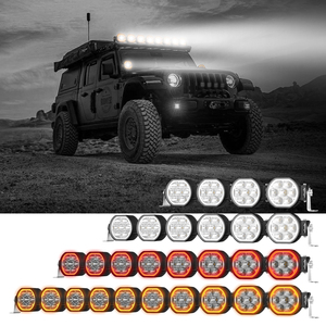 <b>Spot</b> Flood Beam Truck Offroad Car SUV ATV Vehicle Super Bright Drl Linkable <b>Led</b> Driving 4x4 12V 24V <b>Led</b> with - Product Image 1
