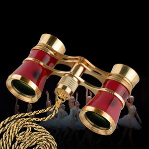 3*25 Mini télescope <span class=keywords><strong>de</strong></span> théâtre tout en métal pour femmes Petites <span class=keywords><strong>jumelles</strong></span> vintage avec chaîne/poignée - Product Image 5