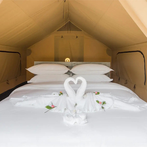 Carpa de Glamping Safari con Estructura de Madera de Pino Finlandesa Importada, Anticorrosiva, Duradera y de Larga Vida Útil - Product Image 5