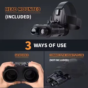 Good 4K 8X Zoom <strong>3D</strong> Head Mounted Dual Screen 150m Night Time Vision <strong>Camera</strong> City House Security Wild <strong>Camera</strong> with Night Vision - Product Image 5