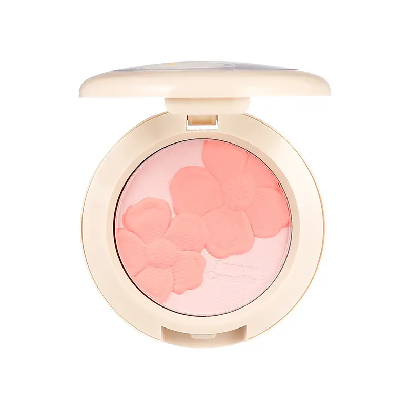 Xixi Blush Palette 6 Style Face Cheek Blusher Flower Rouge Powder Makeup Contour Shadow Cream Pink Blush