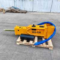Martillo Hidráulico de Alta Potencia para Excavadoras, Motor de Minería como Componente Principal, Producto en Oferta, Martillo Rompedor