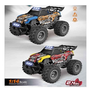 Nuevo Auto RC Eléctrico Todoterreno a Escala 1:14, 2.4G, con Batería de Gran Capacidad, Luces LED, Control Remoto, Juguetes - Product Image 6