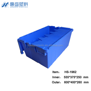 Boîtes de rangement solides en plastique empilables écologiques HAOSEN, directement de l'usine chinoise, pour déménagement et stockage personnel, réduction sur les achats en gros - Product Image 5
