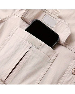 Ropa de Pesca de Talla Grande, de Spandex y Poliéster, Estampada, Transpirable, Impermeable, Resistente al Viento, Antibacteriana, de Secado Rápido, Anti-UV, Tela de 220g - Product Image 5