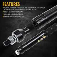 360 degrés commutation automatique RGB Chasing Light nouveau fouet d'avertissement de sécurité 12V pour Buggy ATV UTV camions LED effet de danse