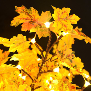 Lampada a LED a forma di <span class=keywords><strong>albero</strong></span> d'acero, 1,5 m, bianco caldo, IP65, per esterni, matrimoni, giardini, strade, Natale, mini ornamenti festivi - Offerta imperdibile - Product Image 6