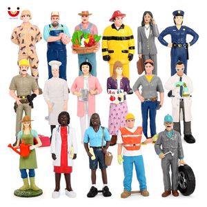 Figurines éducatives Montessori STEM en PVC massif, jouets de simulation professionnels en gros - Product Image 1