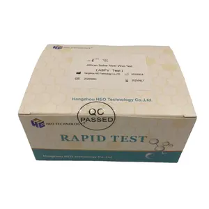 पशुधन रैपिड टेस्ट एएसएफवी टेस्ट पोर्सिन फार्म क्लिनिक एएसएफवी स्ट्रिप कार्ड जीएमपी प्रमाणपत्र अफ्रीकी स्वाइन फीवर वायरस परीक्षण का उपयोग करें