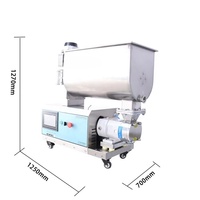 Machine de remplissage et de agitation chauffante pour produits cosmétiques, yaourts à haute viscosité, jus d'avocat, jus d'ananas, jus de figues, gommages corporels et conditionneurs