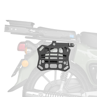 Pièces et accessoires de moto de gamme complète, pare-brise en acier à haute teneur en carbone, porte-bagages avant et latéral pour Cross Cub110