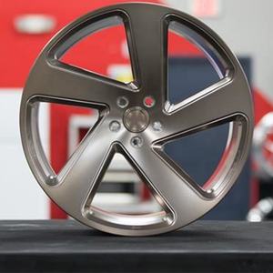 Jiangzao – jante de course personnalisée concave chrome foncé <span class=keywords><strong>champagne</strong></span> 17 18 19 20 21 22 pouces, roues à 5 rayons fendus, jante forgée - Product Image 5