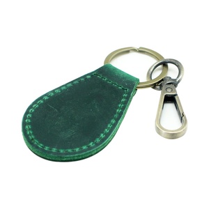 Best Quality Keychain Custom logo <b>Key</b> Holder <b>Leather</b> Travel Car <b>Key</b> Pouch Keyring for <b>Key</b> Holder - Product Image 4