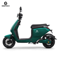 SIGOTECH Scooter Électrique 500W le Plus Populaire, Moto Électrique Directe d'Usine OEM, Mobylette Électrique Adulte 500W Haute Sécurité