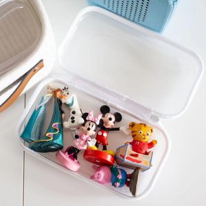 PVC trong suốt vuông lưu trữ dây kéo vỏ cứng trường hợp bút chì rõ ràng nhựa cứng Side dây kéo trường hợp - Product Image 4