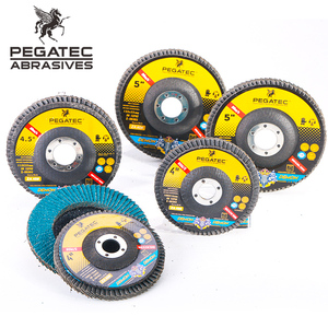 Disco lamellare in zirconio da 5 pollici per acciaio inossidabile con certificazione MPA EN13743 - Product Image 4