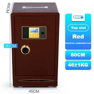 동전 작동식 안전 홈 오피스 지문 비밀번호가 있는 저금통 저금통 - Product Image 6