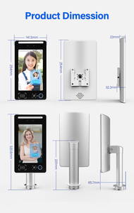 Système de contrôle d'accès biométrique Android avec reconnaissance faciale dynamique haute sécurité de 8 pouces pour la gestion des présences - Product Image 6