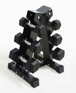 Haltères hexagonaux en caoutchouc noir Mairun de haute qualité MR-goods, en fonte, 2,5 kg à 70 kg, logo personnalisé disponible, durables, pour la relaxation musculaire - Product Image 3
