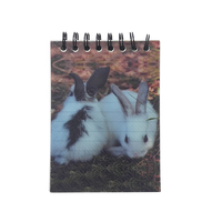 Fournitures scolaires, papeterie, reliure spirale, couverture rigide en PP/papier, écologique, mini-agenda A6, 80 feuilles, promotionnel, personnalisé