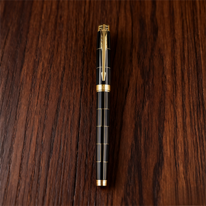 Stylo plume de luxe en métal, haute qualité, cadeaux d'entreprise personnalisés pour hommes, étudiants, écriture, logo personnalisé et finance - Vente chaude - Product Image 6