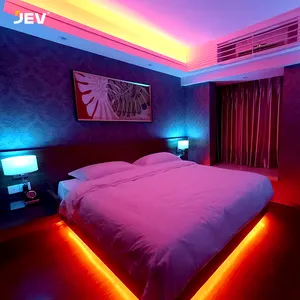 En iyi fiyat tema parkı üst görünüm Led Neon Led şerit Rgb 24v aydınlatma ve devre tasarımı 24v Led Neon şerit Zig Zag