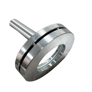 Vitre de niveau à bride en acier inoxydable Conan 304 DN21.5 avec éclairage LED, qualité sanitaire, raccordement par soudure - Product Image 1