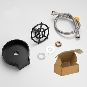 Матовый черный стеклянный очиститель для раковины - Product Image 4