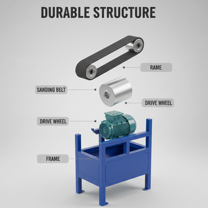 DZ工業用可変速高トルク卓上手動研磨機（ドアロック部品バリ取り用） - Product Image 6
