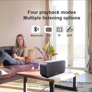 Không dây màu xanh răng đài phát thanh sạc <span class=keywords><strong>LED</strong></span> Đèn kỹ thuật số loa màu xanh răng đa chức năng đồng hồ báo thức Loa - Product Image 2