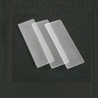 Disposable Lab Wholesale 7101 7102 7103 7105 Frosted End Quartz Blank Microscope Slides Cover Glass