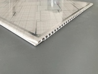 Plaques de plafond et panneaux muraux en PVC, grille de plafond, imperméables, ignifuges, insonorisés, design moderne pour chambre à coucher, salle de bain, salon