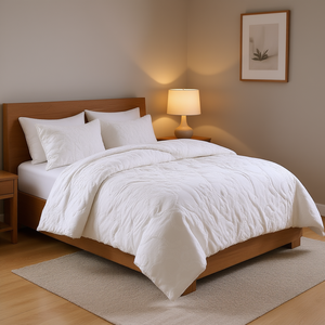 Ensemble de couette en coton chenille capitonnée DB, collection de couettes haut de gamme, literie toutes saisons - Product Image 2