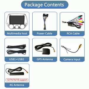 <span class=keywords><strong>Autoradio</strong></span> Android, 2din, écran IPS, Navigation <span class=keywords><strong>GPS</strong></span>, lecteur multimédia vidéo, avec commandes au volant, pour voiture <span class=keywords><strong>Hyundai</strong></span> <span class=keywords><strong>i20</strong></span> (2012, 2013, 2014) - Product Image 3