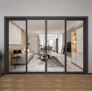 <span class=keywords><strong>Porte</strong></span> coulissante en aluminium avec <span class=keywords><strong>seuil</strong></span> bas pour balcon intérieur, adapté aux fauteuils roulants et aux personnes âgées - Product Image 3