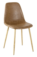 Chaise à dossier minimaliste moderne, chaise de salle à manger, ambiance haut de gamme pour la maison, salon d'hôtel, salle à manger, chaise de bureau
